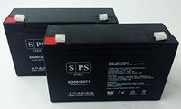 SPS Brand 6V 12Ah Replacement Battery for FullRiver HGL12-6, HGL 12-6 UPS (2 Pack)