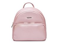 Myabetic Brandy Diabetes Backpack for Glucose Meter, Test Strips, Insulin pens or vials, glucagon, Includes Insulation Section (Pink Frost)