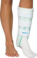 Aircast Leg Support Brace with Anterior Panel, Left Leg, One Size Fits Most