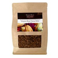 Mystic River Chocolate Organic Single-Origin Heirloom Raw Wild-harvested Cocoa Nibs 12oz Bag