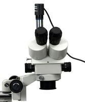 OMAX 3.5X-90X Digital Trinocular Single-Bar Boom Stand Stereo Microscope with USB Digital Camera
