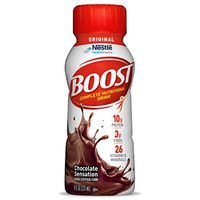 Boost Rich Chocolate Complete Nutritional Drink, 8 Ounce Bottles (Pack of 6)