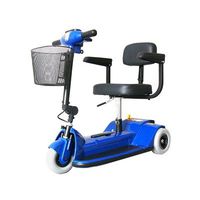 3 Wheel Compact Scooter Color: Blue