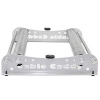 Cable Caddy 510 Heavy Duty Cable Reel Dispenser, Reel Unwinder 20 Inces Width - Various Colours (Silver)