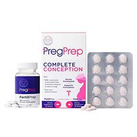 PregPrep Complete Conception: Female Fertility Aid + Prenatal Vitamin for Women