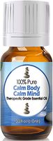CalmBody CalmMind Blend Essential Oil for Diffuser & Reed Diffusers (100% Pure Essential Oil) 10ml