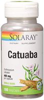 Solaray Catuaba Bark Capsules, 465 mg, 100 Count