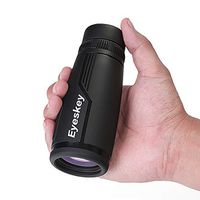Eyeskey HD 8X42 Compact Monocular Telescope - Super Clear and Bright FMC Lens - Quality Bak-4 Roof Prism - Nitrogen Filled Waterproof and Fog-Proof - Travel Go-to Scope for Bird Watching