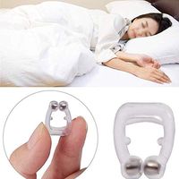 Chin Strips Silicone Magnetic Anti Snore Transparent Silicone Stop Snoring Device Silicone Nose Clip Tools Professional Relieve Snore Mini Comfortable Sleep Sleeping Aid