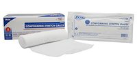 Dukal Conforming Stretch Gauze, Sterile, 6" W x 4.1 yd. L (6 Bags of 8) (Pack of 48)