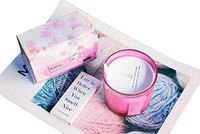 Joe Wenko Stress Relief Scented Candles Premium-Grade Wax Long Burning Aromatherapy Pink1