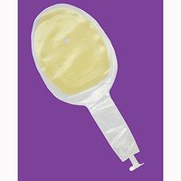 ConvaTec 839262 Eakin Wound Pouch, 6.9" x 4.3" Cutting Area with Remote Drainage Attachment and Tap Closure, Transparent, Pack of 10