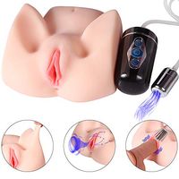 Realistic Pôckēt Püs&sý Püs&seý, Waterproof Deluxe Toy Cup with Women Voice and 10 Frequency Modes with Tight Canal for Men Pleasure,Men Adult Toys