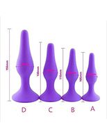 CS-SYX Novelty likelife 4 Pcs in Pure Silicone Ànâl Beads B-û-tt Plug for Beginners and Experienced Users Delights Sensual seweat Shirt