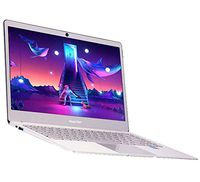 【 Office 2010】 14.1 inches Narrow Frame Edge N3450 Silent CPU 6 GB RAM / 64 GB ROM Thin high Performance Laptop Computer with Wireless Mouse (64G, Silver)