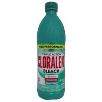 New 806907 Cloralen Bleach 16.9Oz Reg H.E (-Pack) Bleach Cheap Wholesale Discount Bulk Cleaning Bleach Men