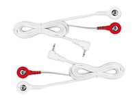 2 Pack AccuMed 3.5mm Replacement Lead Wires for TENS Unit (Compatible with AC-AP111, AC-AP211)