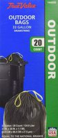 TV 20CT 33GAL Trash Bag