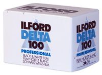 Ilford 1780624 Delta 100 Professional Black-and-White Film, ISO 100, 35mm 36-Exposure (3 Pack)
