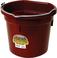 Little Giant Plastic Flat Back Bucket