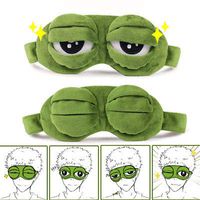 Funny Gogolan 3d Cartoon Sleep Soft Mask Cute Frog Animal Eye Cover Super Blindfold Sleeping Make - Party Masks