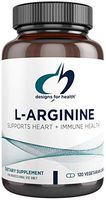 Designs for Health L-Arginine 750mg - Amino Acid Nitric Oxide Booster (120 Capsules)