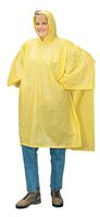 Liberty DuraWear PVC Poncho with Attached Hood, 80" Width x 52" Height x 0.10mm Thickness, Navy Blue (Pack of 12)