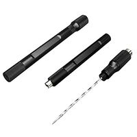 Visol Pokey Matte Black Cigar Punch and Poker