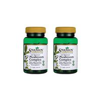 Swanson Full Spectrum 7 Mushroom Complex 60 Veg Caps 2 Pack