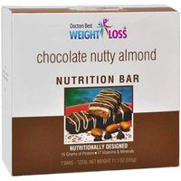 Doctors Best - High Protein Crispy Nutrition Bar | Chocolate Nutty Almond | 7/Box