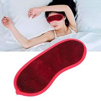 Far Infrared Magnet Therapy Eye Mask, Adjustable Sleep Eye Patch(Red)