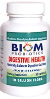 Digestive Health Probiotics - Naturally Balances Gut Flora to Maintain Good Digestion