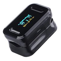 Jadpes Pulse O x i Meter,2.1oz Home Finger Clip Type Children's Saturation Detector Finger Clip Type Finger O x ygen Measuring Tool for Home School Lab