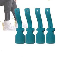 Portable Lazy Shoe Lifting Helper - Sock Slider Handled Shoe Horn for Men, Women Kids Seniors, Disabled (4PCS)