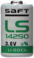 2 Pieces of Saft LS-14250 1/2 AA 3.6V Lithium Primary Battery for Mac computers (non Rechargeable) by Saft