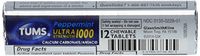 TUMS Ultra Strength Peppermint Antacid Chewable Tablets for Heartburn Relief, 12 count (pack of 12)