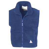 Result Childrens Unisex Anti-Pill Polar-Therm Fleece Bodywarmer/Gilet (8-10 Years) (Royal)