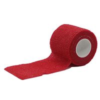 YYF Self Adherent Wrap Tape Vet Bulk 2" Stick Bandage Self Grip Roll Stretchable Bandage Wrap Vet Tape 2" Inches x 15' Feet (6 Rolls,12 Rolls,18 Rolls,24 Rolls,Single Roll)