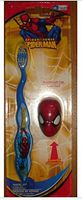 Spider-man Toothbrush with Cap That Suction Cups to Mirror Brand New Blue