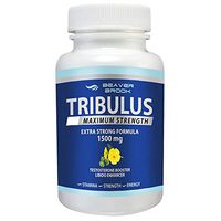 Beaver Brook High Potency Testosterone Production Tribulus Terrestris and Tongka Ali Extract, Natural Stamina, Endurance and Strength Booster, Non-GMO, Gluten Free - 90 Capsules