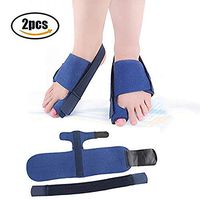 HAIHF Bunion Corrector and Bunion Relief, Orthopedic Big Toe Straightener Splint Brace for Women and Men, Day Night Elastic Corrector Support, Treat and Prevent Hallux Valgus(Blue)