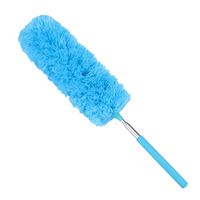 Adjustable Stretch Extend Microfiber Feather Duster Household Dusting Brush Cleaning Tools Brush Blue