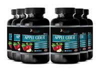 appetite suppressant metabolism booster - digestive supplements natural - APPLE CIDER VINEGAR PILLS 750MG COMPLEX - best apple cider vinegar capsules for detox and weight loss - 6 Bottles 540 Capsules