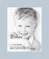 11x14 Fountain Blue / Baby Blue Custom Mat for Picture Frame with 7x10 opening size (Mat Only, Frame NOT Included)