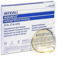 Dermacea Aquaflo Hydrogel Wound Dressing Disk 3" [Box of 5] by Kendall Healthcare