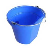 Qingdao Huatian Hand Truck 20 QT, Blue, Flat Sided Utility Bucket