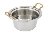 Bon Chef 5460HR Casseole, Laurel on the Rim with Round Handles