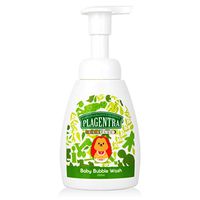Plagentra Baby Bath Wash Hypoallergenic Foaming Bubble Bedtime Tear-Free with Natural Plant-Base Ingredients for Newborn Infant Toddler Kids and Children - 8.5 Ounce
