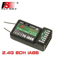 FLYSKY iA6B 2.4G 6CH PPM Output with iBus Port Receiver for FLYSKY FS-i6 FS-i10 Helicopter Airplane FPV Racing Drone Transmitter