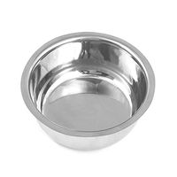 G.S Beautiful Deluxe Chrome Shaving Bowl Made of 13/5 Stainless Steel for Shaving Soap Best Quality